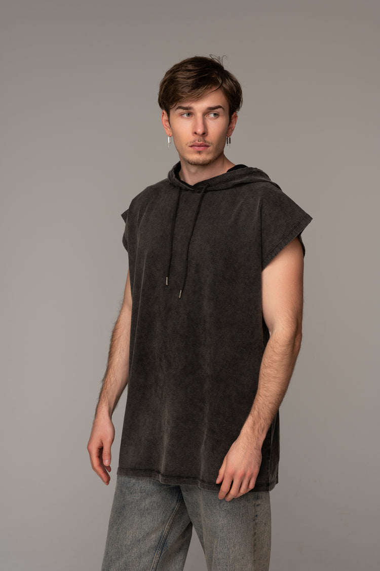 Apollo sleeveless sweatshirt