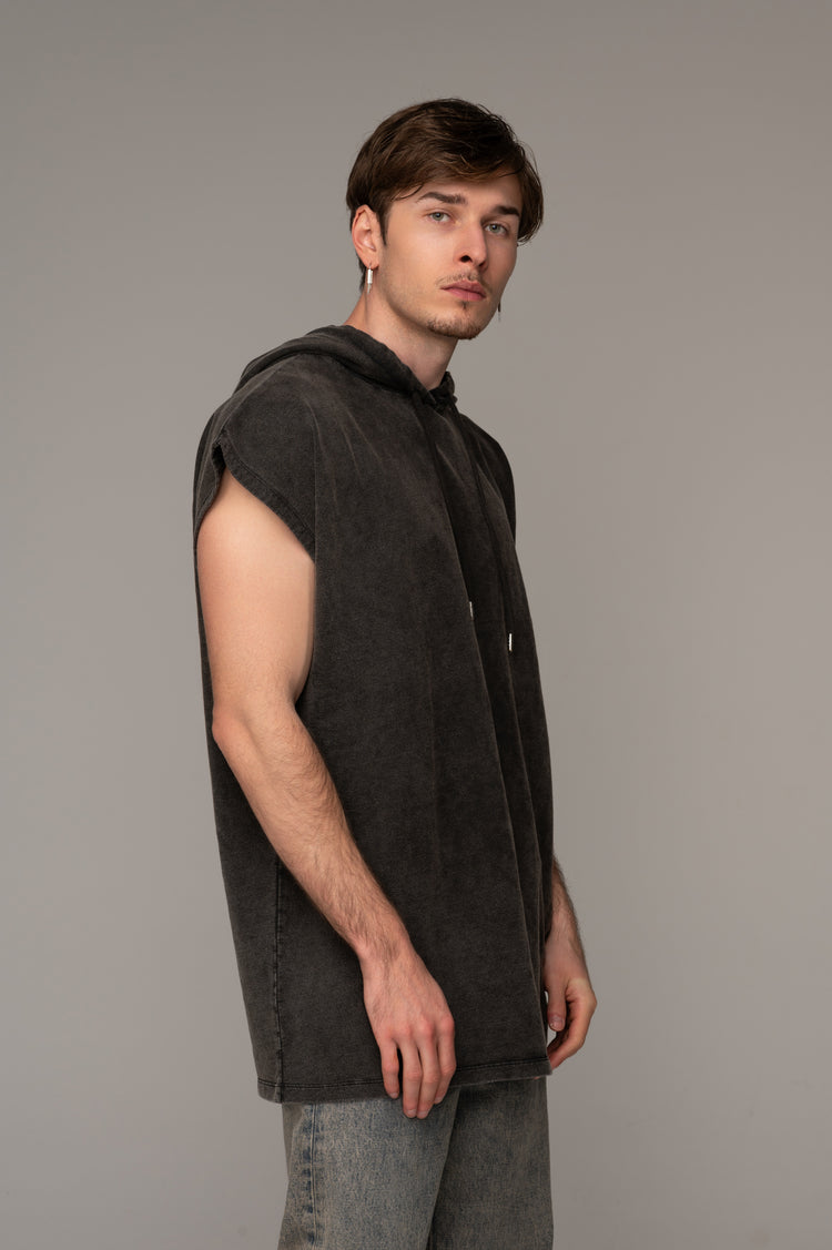 Apollo sleeveless sweatshirt