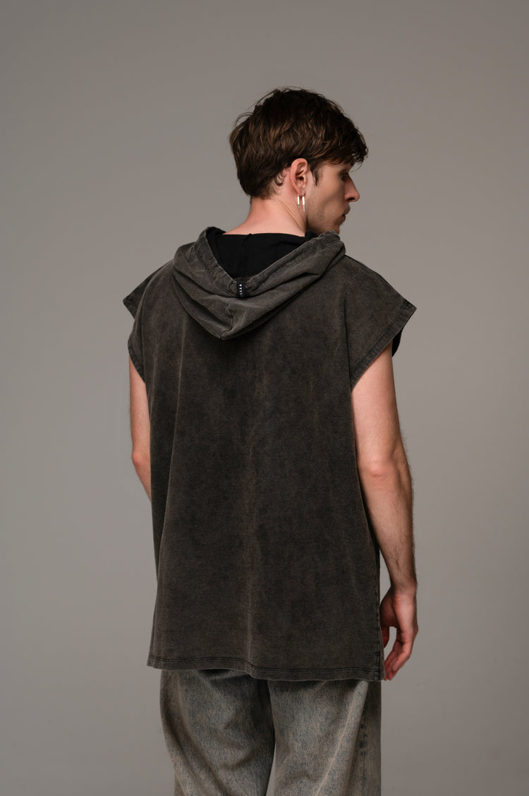 Apollo sleeveless sweatshirt