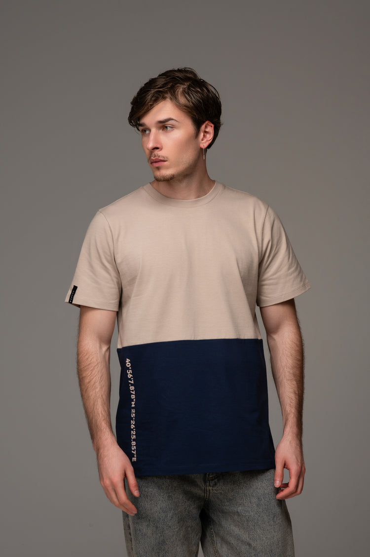 Hermes two-colored T-shirt