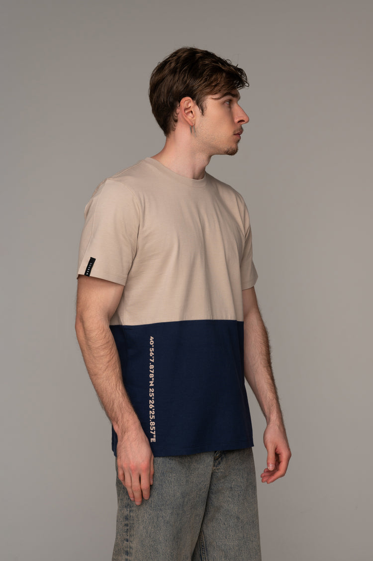 Hermes two-colored T-shirt