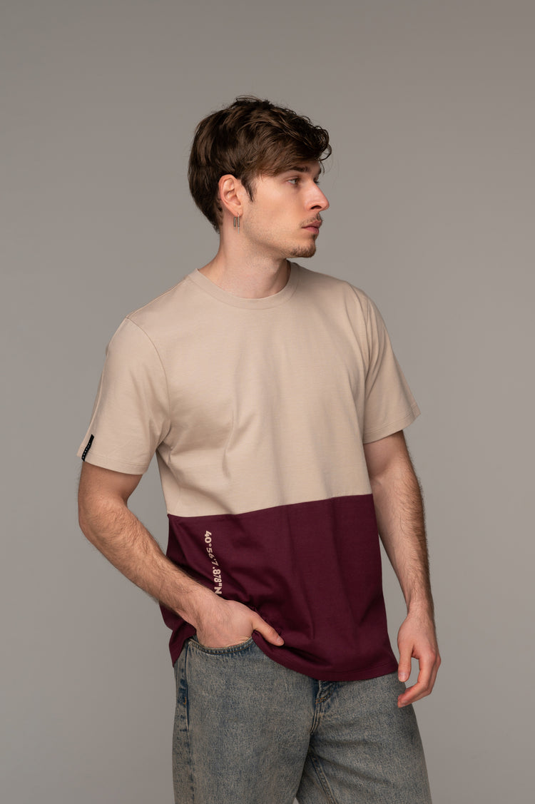 Hermes two-colored T-shirt