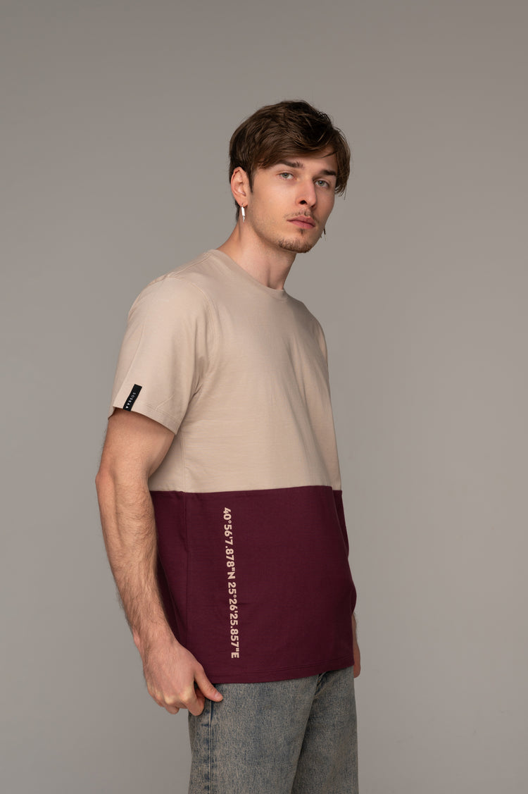 Hermes two-colored T-shirt