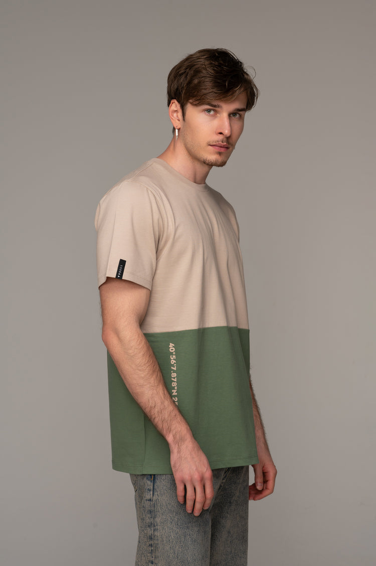 Hermes two-colored T-shirt